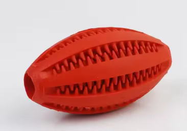 Mint Flavor Dog Chew Ball Toy Durable Teeth Cleaning Chew Interactive Dog Toy (6 Colors, 2 Sizes) - Image 6