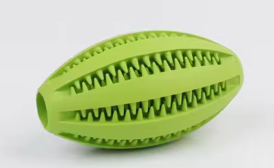 Mint Flavor Dog Chew Ball Toy Durable Teeth Cleaning Chew Interactive Dog Toy (6 Colors, 2 Sizes) - Image 8